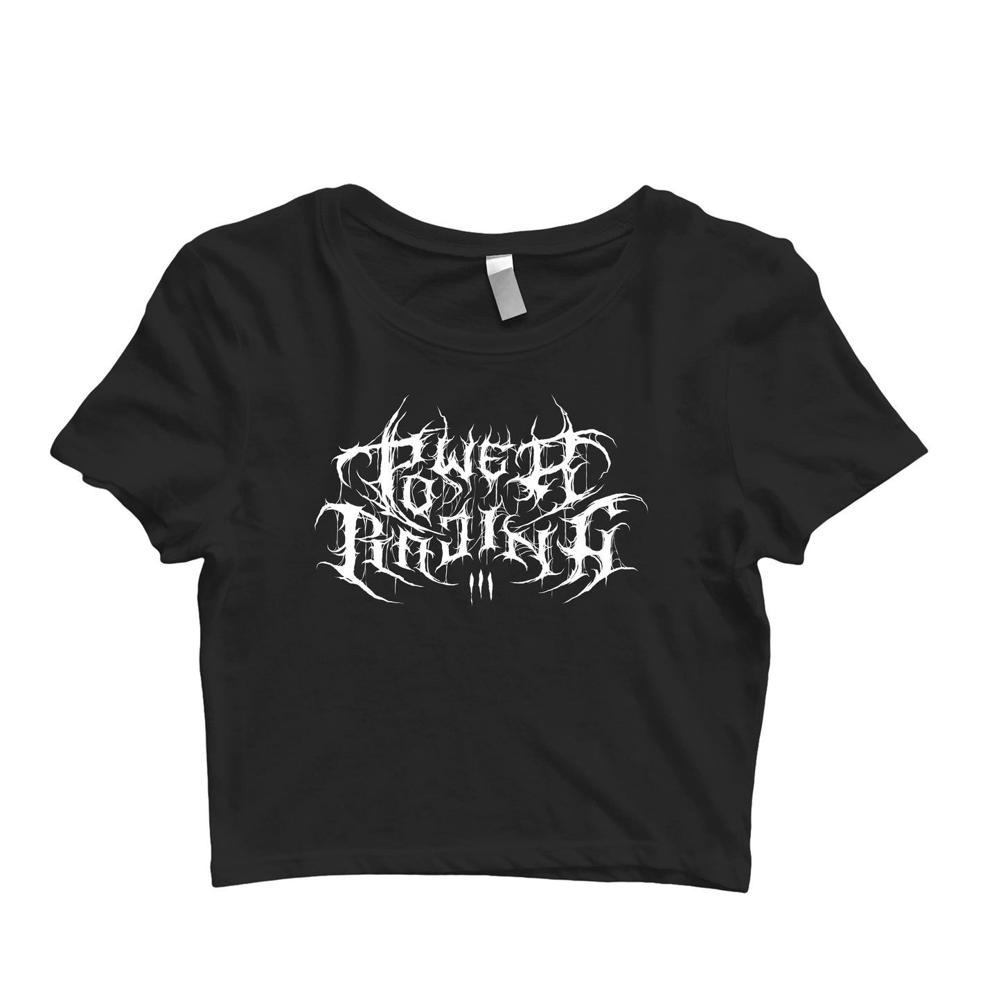 Super Metal Woman's Crop Top